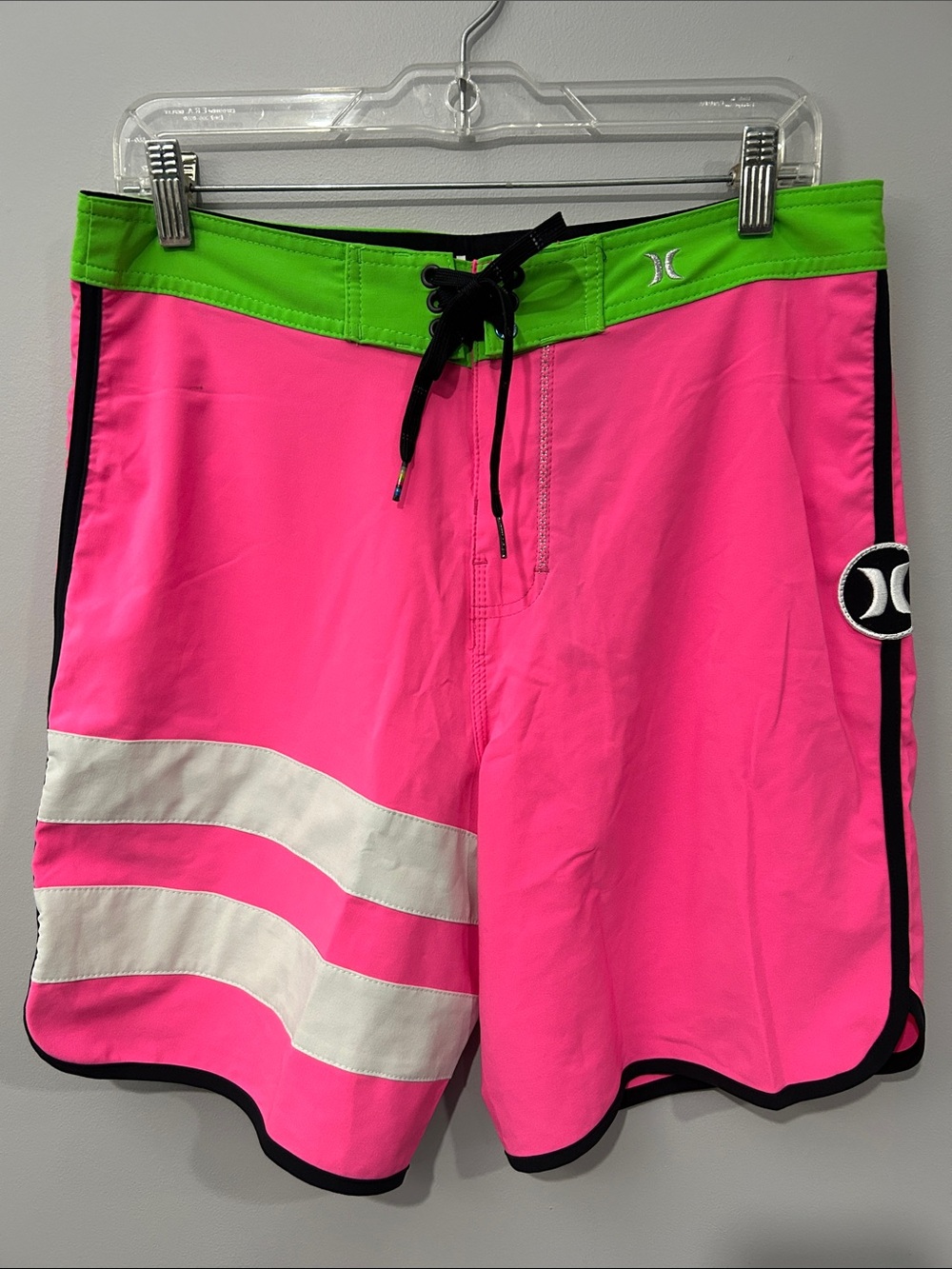 Hurley Men’s Hot Pink Boardshorts